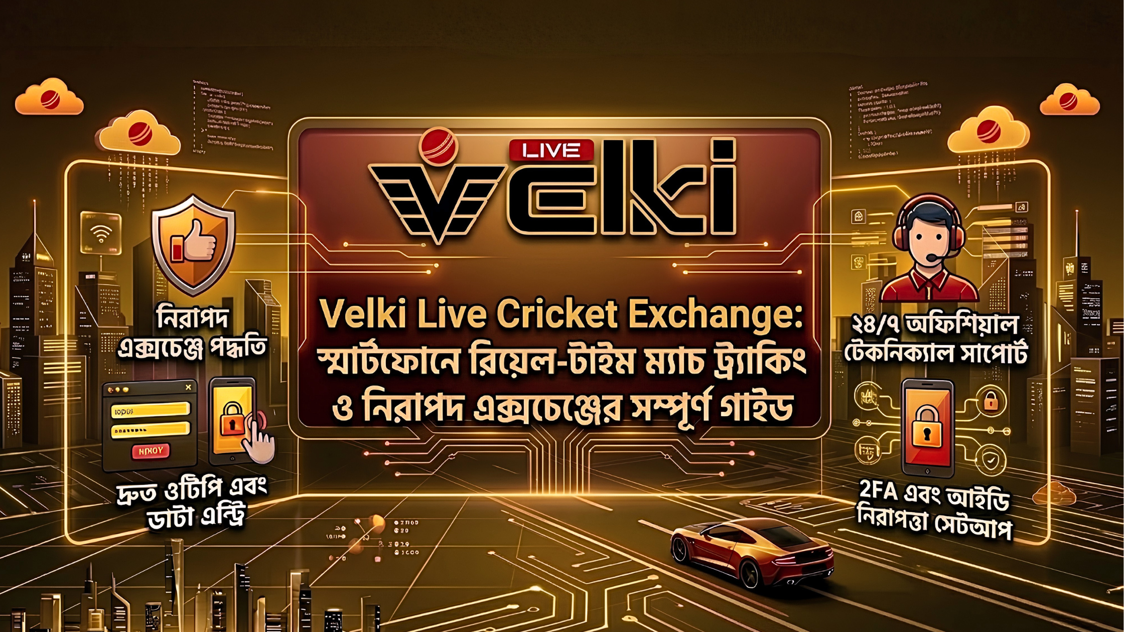 Velki Live Cricket Exchange: স্মার্টফোনে রিয়েল-টাইম ম্যাচ ট্র্যাকিং ও নিরাপদ এক্সচেঞ্জের সম্পূর্ণ গাইড
